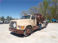 1996 FORD F-800 VACUUM TANKER TRUCK