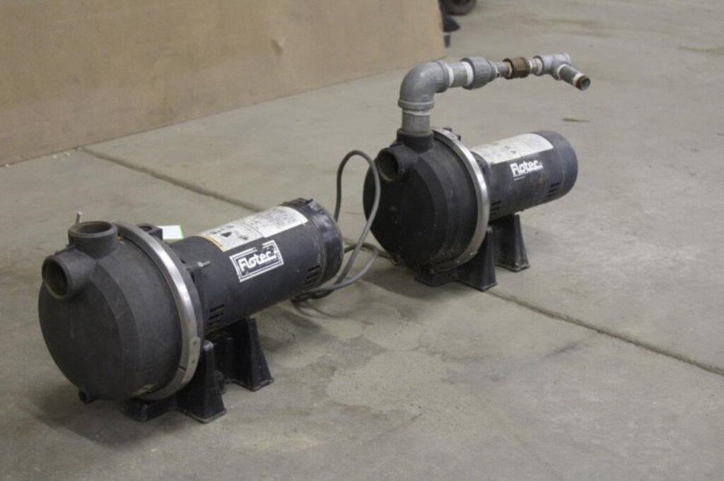 (2) Electric Water Pumps Work Per Seller