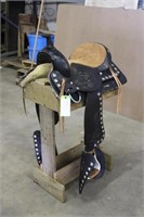 Approx 16" Saddle W/ Stand