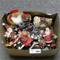 Lot of Santa Claus Figurines