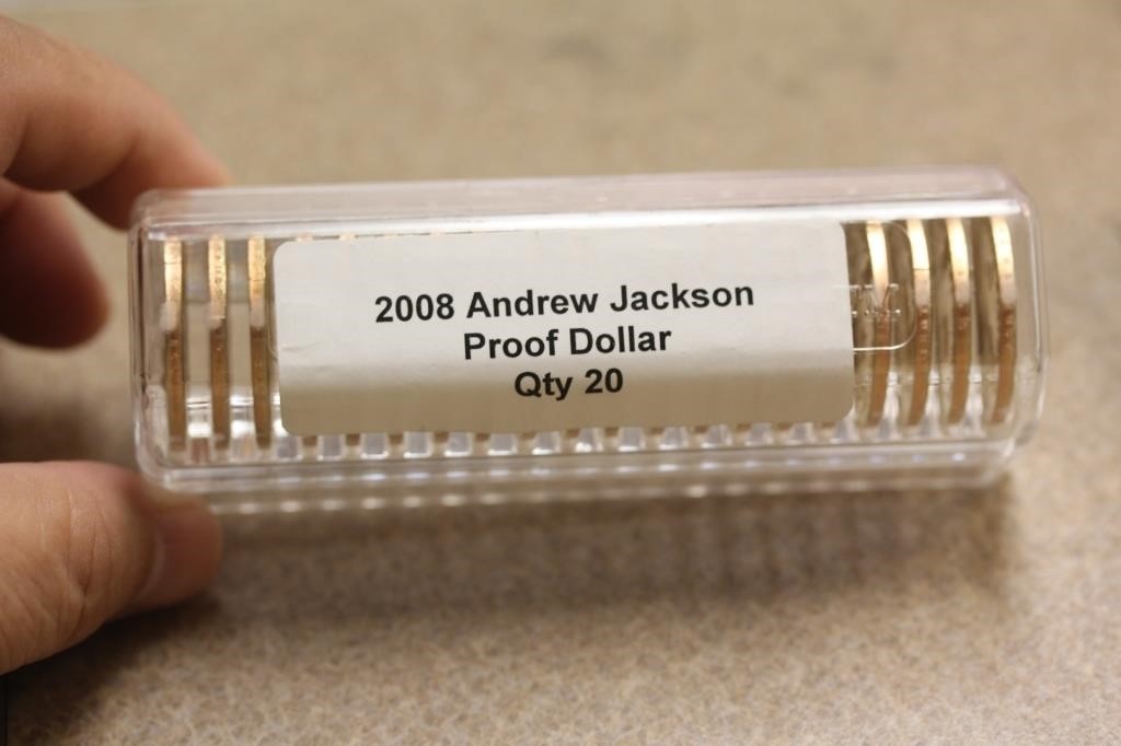 2008 Andrew Jackson Proof Dollar