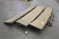 (3) Cherry Slabs W/ Living Edge Approx 2" Thick 8'
