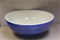 Cobalt Blue Pottery Bowl