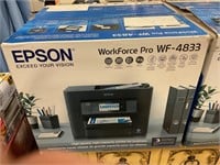 New in box Epson WF-4833 printer