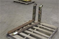 Set Of Forklift Forks Approx 44"