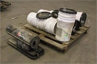 5gal Pails & Mr Heater, Untested