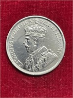 1916 plated Canada coin one cent