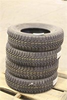 (4) P215/75R15  Firestone Winter Force Tires,