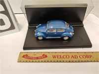 Blue Volkswagen beetle  toy /collector's car.
