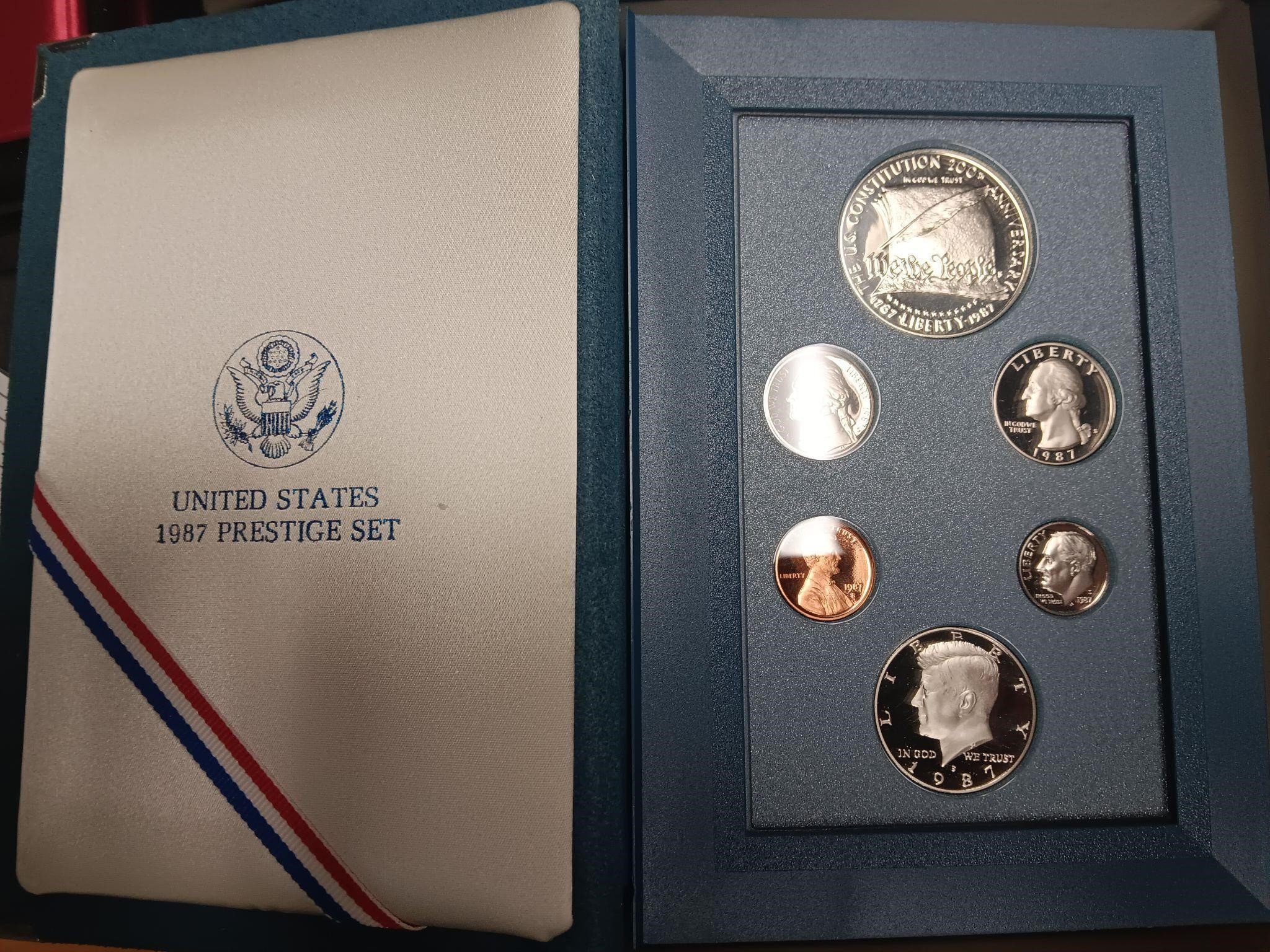 1987 Prestige Set from the US Mint