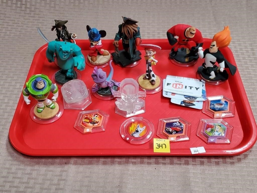 Disney Infinity Toy Figurines Lot