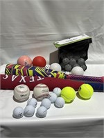 Box With Different Sport Items