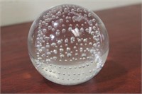 A Large Control Bubble Paperweight