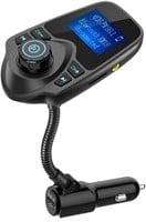 Bluetooth Car FM Transmitter Audio Adapter