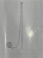 TETHERBALL POLE, SEE PICTURES FOR DETAILS,