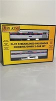 Rail king train set - AMTRAK combine / diner set