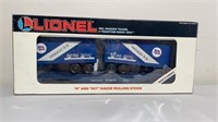 Lionel train - O/O-27 gauge - wabash flat car