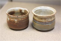 Two Art Pottery Cups