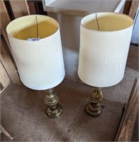 (2) Table Lamps