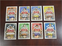1989 NINTENDO PUNCH OUT TRADING CARDS