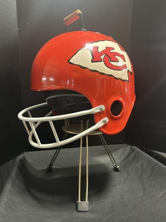 Kansas City Football Helmet Grill.