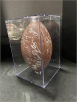 Signed Chiefs Football.