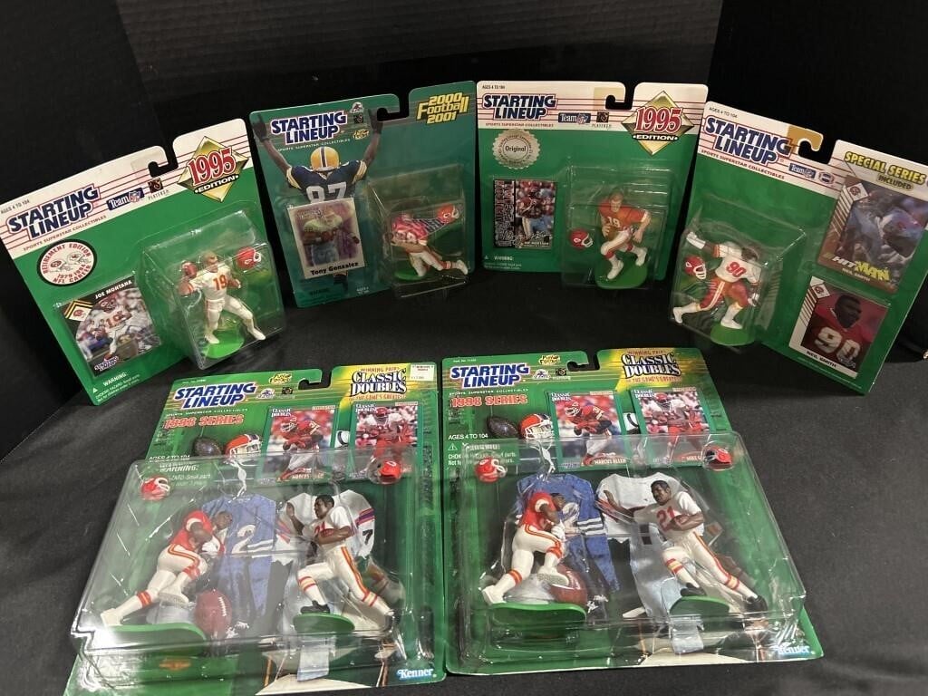 6 NOS Starting Line up Collectables.