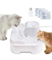($30) GOYJOY Cat Water Fountain, Ultra Silent