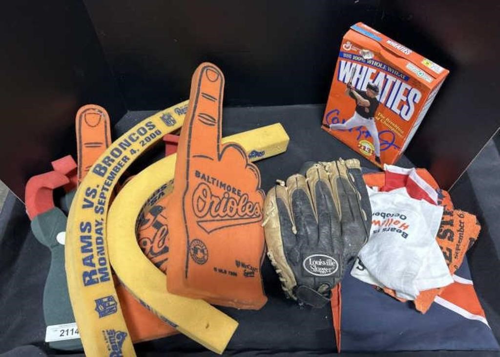 Vintage Foam Fingers and Collectibles.