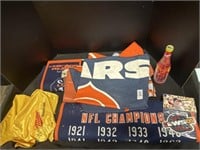 Collectible Chicago Bears Banners.