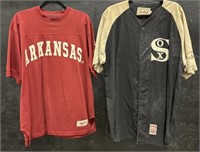 2 Vintage Baseball Jerseys.