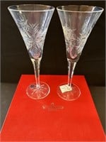 2 Waterford Crystal Glasses in box