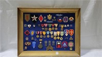 Big collection of military medals patches and