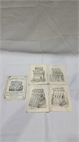 Civil war era propaganda sheets in original