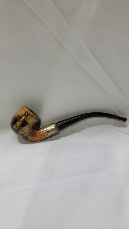Very early hand painted pipe