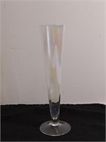 Iridescent Iris Pilsner Glass Hand Blown Tuscany