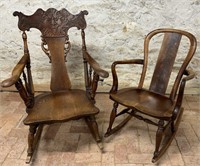 Two Rocking Chairs