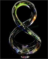 David Goldhagen Infinity Art Glass Sculpture