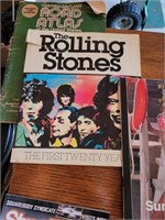 ASSORTED BOOKS - ROLLING STONES,ETC