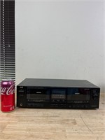 JVC Dual Cassette Player untested