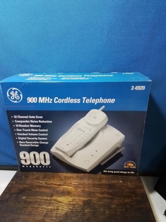 In the box cordless telephone 900 MHz