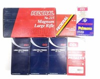 (5000+) Rifle Primers, Small & Large