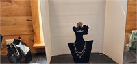 2 pc Necklace and Earrings w/ vintage Avon