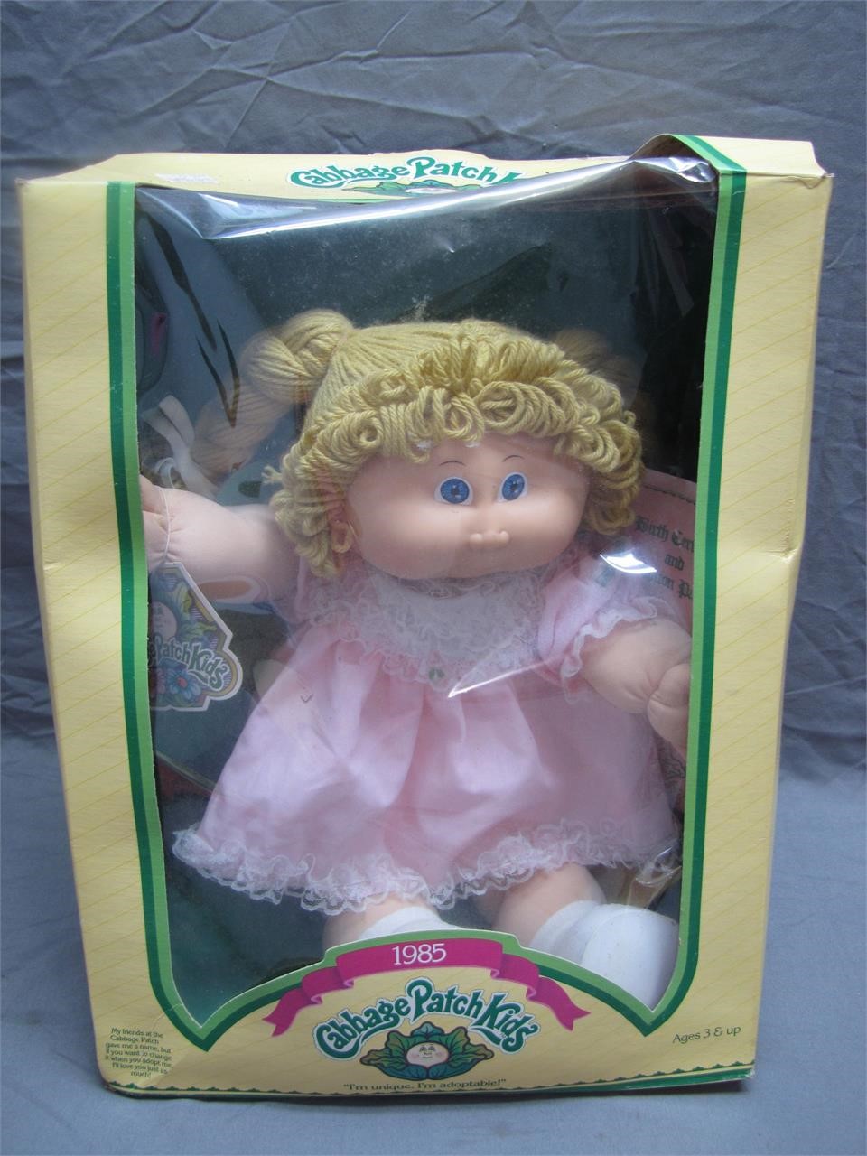 Vintage 1985 Cabbage Patch Kid in Original Box