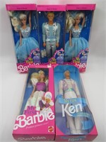 My First Barbie & Ken Dolls Lot of (5)