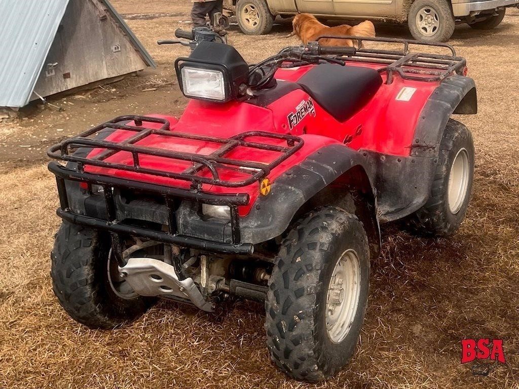 OFFSITE: 2003 Honda 400 Quad 4X4