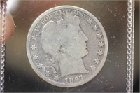 1897-P Barber Silver Half Dollar