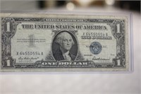 Misaligned 1957 $1.00 Silver Certificate