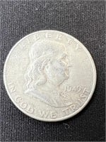 1949 (D) Franklin Half Dollar