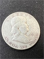 1951 P Franklin Half Dollar